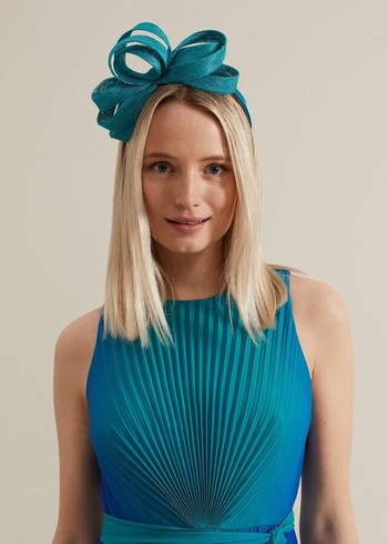 Phase Eight Twist Detail Hats Green Australia | TL0579418